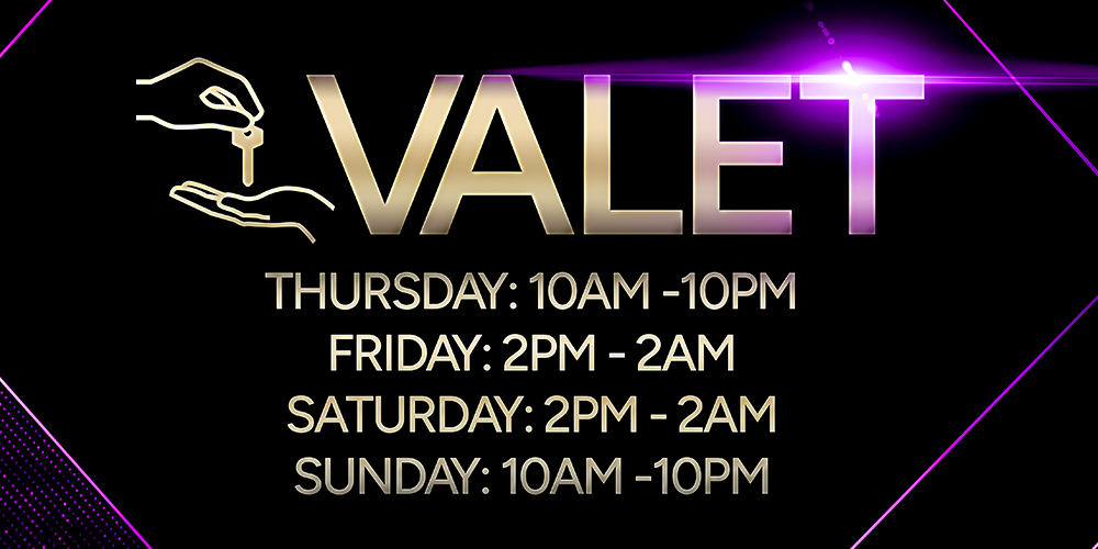 Valet now available at Quil Ceda Creek Casino!